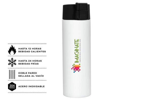 T689 - Botella térmica sublimable "ALLY" Capacidad 450 ml.
