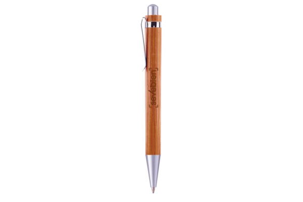 BP192 - BOLÍGRAFO DE BAMBÚ "NAGANO PEN" TINTA AZUL - Image 3