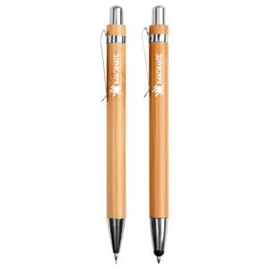 BP258 -  SET DE BOLIGRAFO Y LÁPIZ MECÁNICO DE BAMBÚ "NAGANO DUO"
