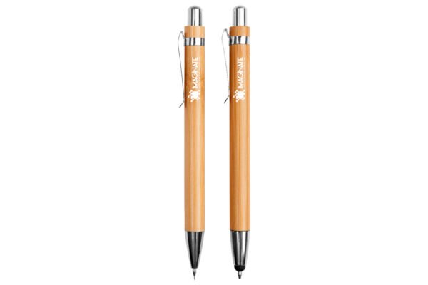 BP258 -  SET DE BOLIGRAFO Y LÁPIZ MECÁNICO DE BAMBÚ "NAGANO DUO"